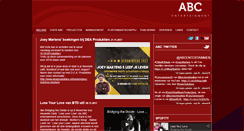 Desktop Screenshot of abc-entertainment.nl